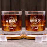 Whiskey hilft - Individuelles Whiskeyglas