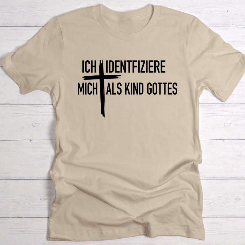 Kind Gottes - Personalisiertes T-Shirt für Gläubige