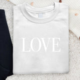 LOVE - Personalisierter Sweater für Paare und Freunde