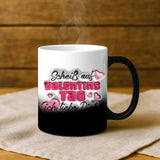 Magische Tasse mit Thermo-Farbwechsel und personalisiertem Namen – witzige Geschenkidee von Love & Faith