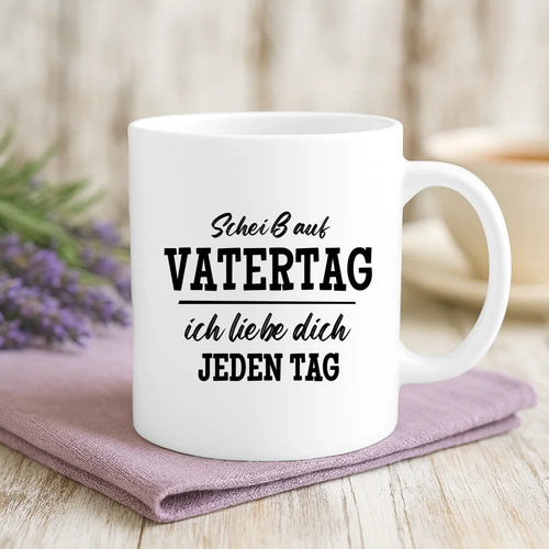 Personalisierte Tasse mit Druck für Papa – Bester Papa der Welt – Motiv 2