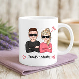 Personalisierte Tasse Gewonnen mit Foto für Paare – Motiv 2
