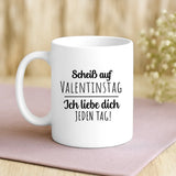 Personalisierte Tasse Jeden Tag mit Druck für Paare – Motiv 3