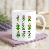 Weiße Tasse mit personalisiertem Spruch und Namen – individuelle Geschenkidee von Love & Faith