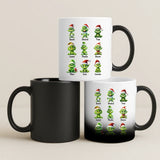Personalisierte Tasse Grinchy mit Foto für Mama & Papa – Motiv 7