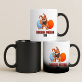 Magische Tasse mit Thermo-Farbwechsel und personalisiertem Namen – witzige Geschenkidee von Love & Faith