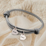 Freunde - Individuelles Lederarmband