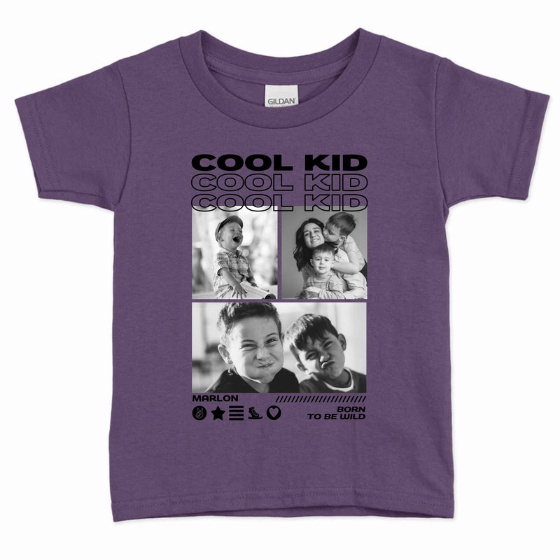 Cool Kid - Personalisiertes T-Shirt für Kinder