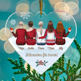 Beste Schwestern - Familien-Acryl Ornament