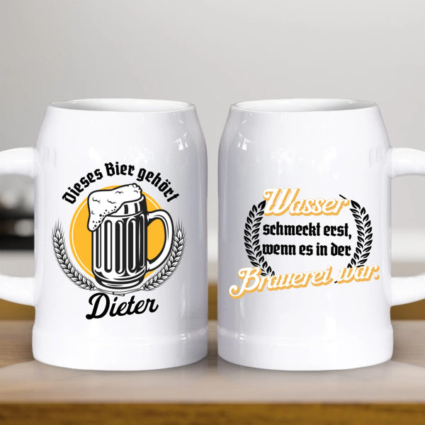 Mein Bier - Individueller Bierkrug