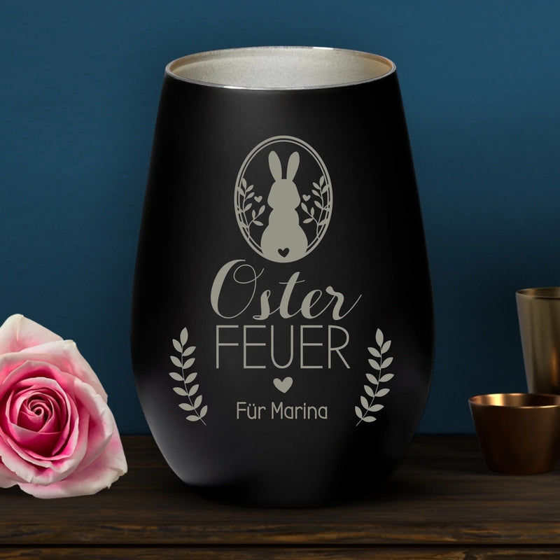Osterfeuer - Paar-Windlicht