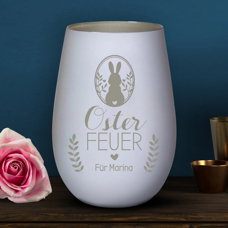 Osterfeuer - Paar-Windlicht