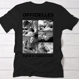 Personalisiertes Schlafshirt für Paare mit Foto-Upload und Backprint von Love & Faith