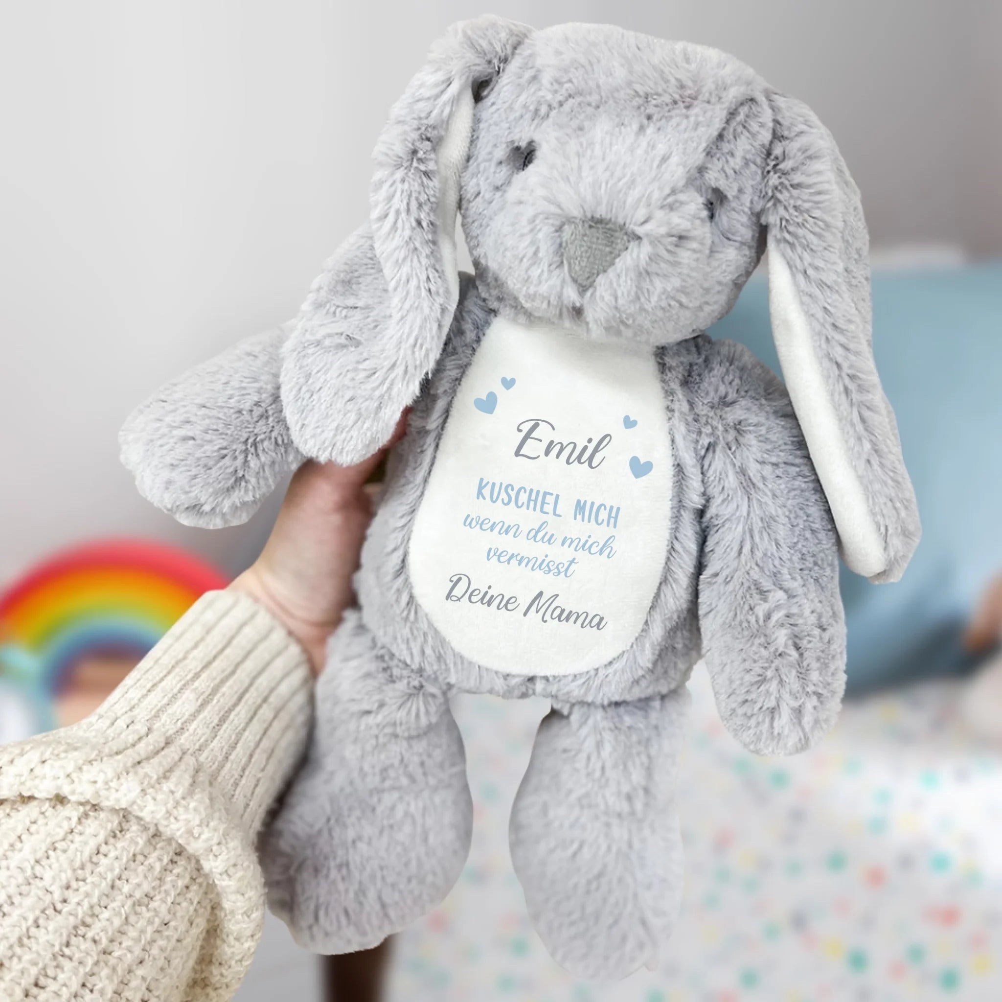 Knuddel mich - Kinder-Stoffhase