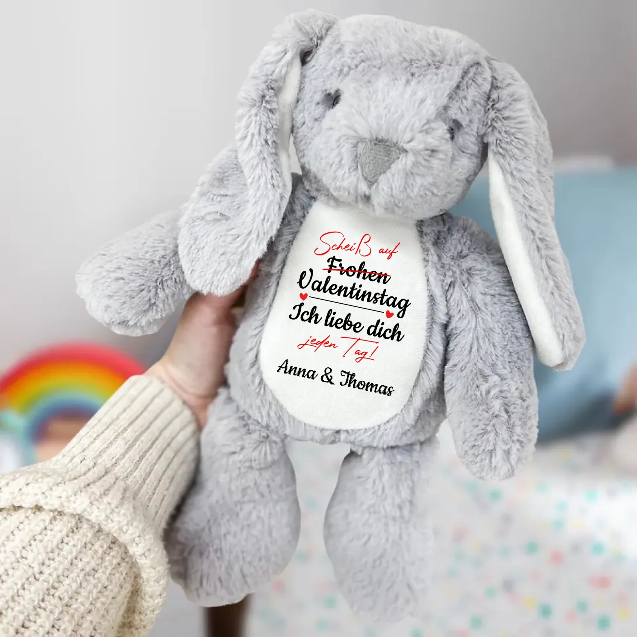 Valentinstag - Paar-Stoffhase