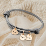 Freunde - Individuelles Lederarmband