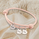 Freunde - Individuelles Lederarmband