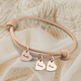 Freunde - Individuelles Lederarmband