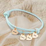 Freunde - Individuelles Lederarmband