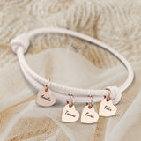 Freunde - Individuelles Lederarmband