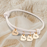 Freunde - Individuelles Lederarmband