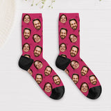 Socken mit eigenen Fotos für Paare 39-42 individuell gedruckt von Love & Faith