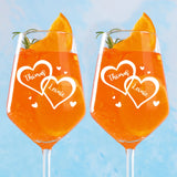 Herzenssache - Paar-Weinglas