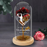 Ewige Rose in Glaskuppel als Valentinstagsgeschenk von Love & Faith