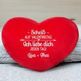 Jeden Tag - Paar-Herzkissen