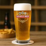 Personalisiertes Geschenk - Pilsglas 400ml - mit persönlichem Aufdruck