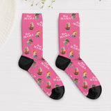 Socken mit eigenen Fotos für Papa zum Vatertag 39-42 individuell gedruckt von Love & Faith