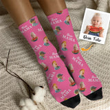 Socken mit eigenen Fotos für Papa zum Vatertag 35-46 individuell gedruckt von Love & Faith