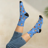 Socken mit eigenen Fotos für Papa zum Vatertag 35-46 individuell gedruckt von Love & Faith