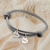 Freunde - Individuelles Lederarmband
