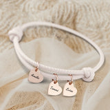 Freunde - Individuelles Lederarmband