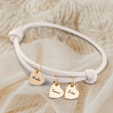 Freunde - Individuelles Lederarmband