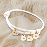 Freunde - Individuelles Lederarmband