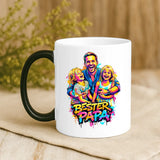 Magische Tasse mit Thermo-Farbwechsel und personalisiertem Namen – witzige Geschenkidee von Love & Faith