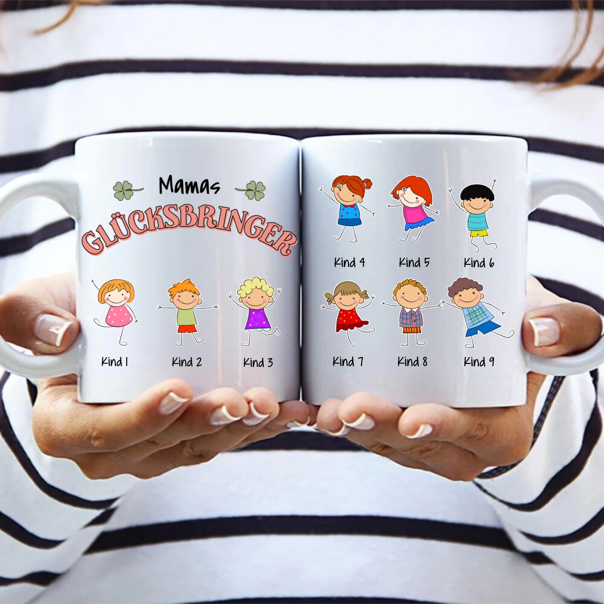 Mamas Glücksbringer - Eltern-Tasse