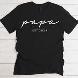 Bester Papa - Personalisiertes T-Shirt für Papa und Opa mit Namen der Kinder