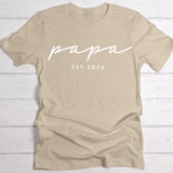 Bester Papa - Personalisiertes T-Shirt für Papa und Opa mit Namen der Kinder