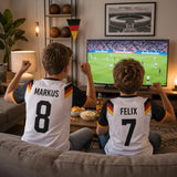 Personalisiertes Kinder-Trikot mit Namen zur Fußball-WM – WM Fieber – Motiv 8