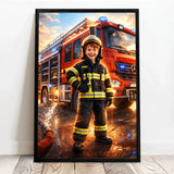 Personalisiertes Poster mit Lieblingsberufen für Kids Berufswunsch – Motiv 5