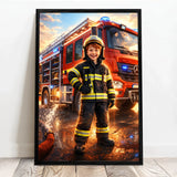 Personalisiertes Poster mit Lieblingsberufen für Kids Berufswunsch – Motiv 7