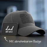 Personalisiertes Cap für Eltern und Großeltern Unser Dad – Motiv 3