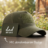 Personalisiertes Cap für Eltern und Großeltern Unser Dad – Motiv 12