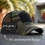 Personalisiertes Cap für Eltern und Großeltern Bester Papa – Motiv 15