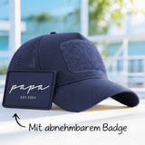 Personalisiertes Cap für Eltern und Großeltern Bester Papa – Motiv 18