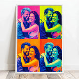Personalisiertes Poster mit Siebdruck-Effekt Pop Art – Motiv 5