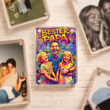 Personalisierter Acryl Magnet für Papa mit Streetart-Effekt Streetart für Papa – Motiv 3